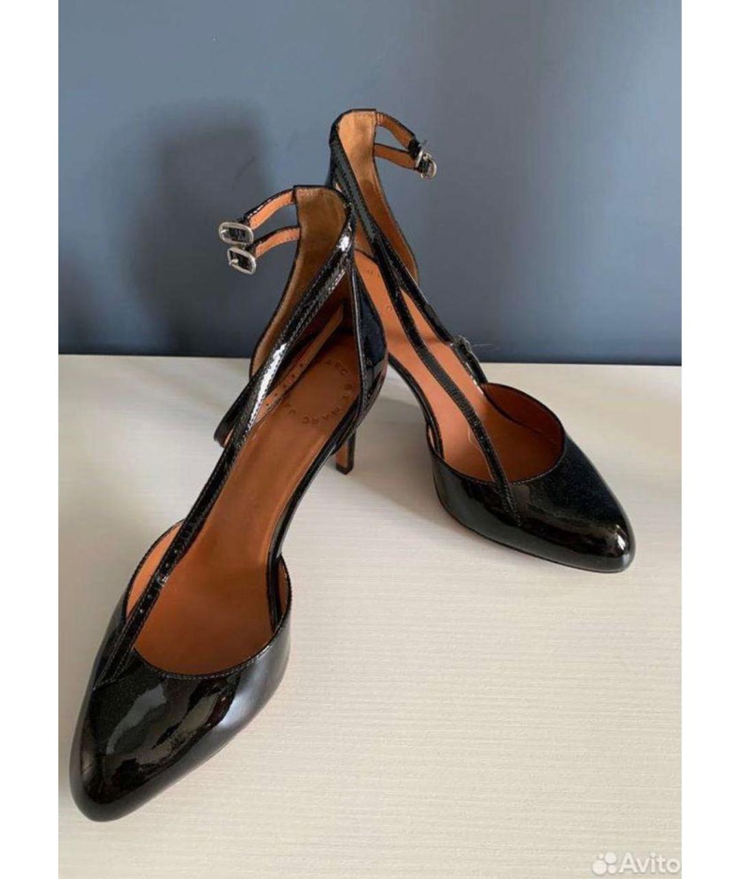 MARC JACOBS Черные туфли из лакированной кожи, фото 4