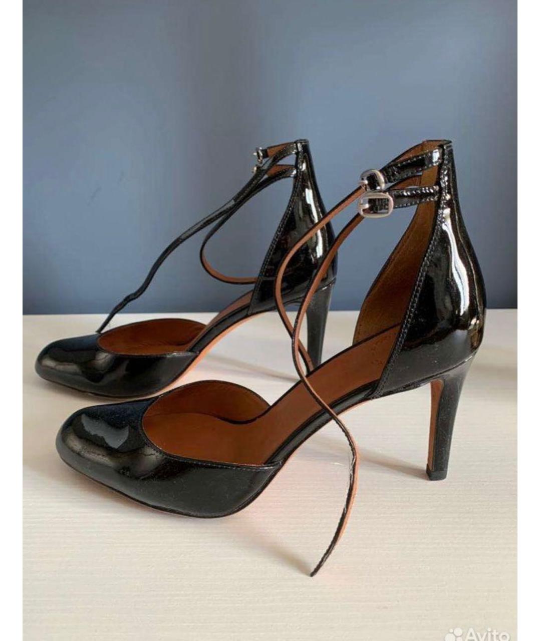 MARC JACOBS Черные туфли из лакированной кожи, фото 5