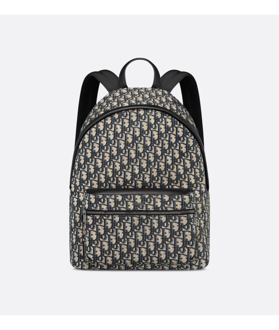 CHRISTIAN DIOR Бежевый тканевый рюкзак, фото 6