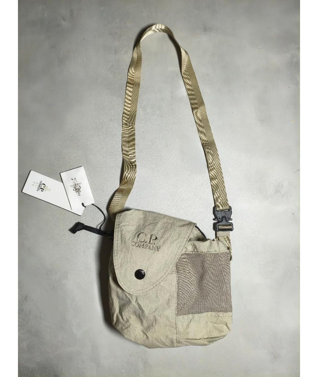 CP COMPANY Белая барсетка, фото 1