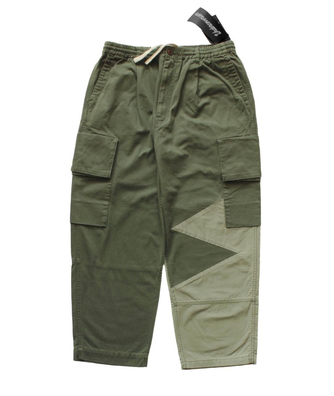 UNDERCOVER Зеленые хлопковые повседневные брюки, фото 1