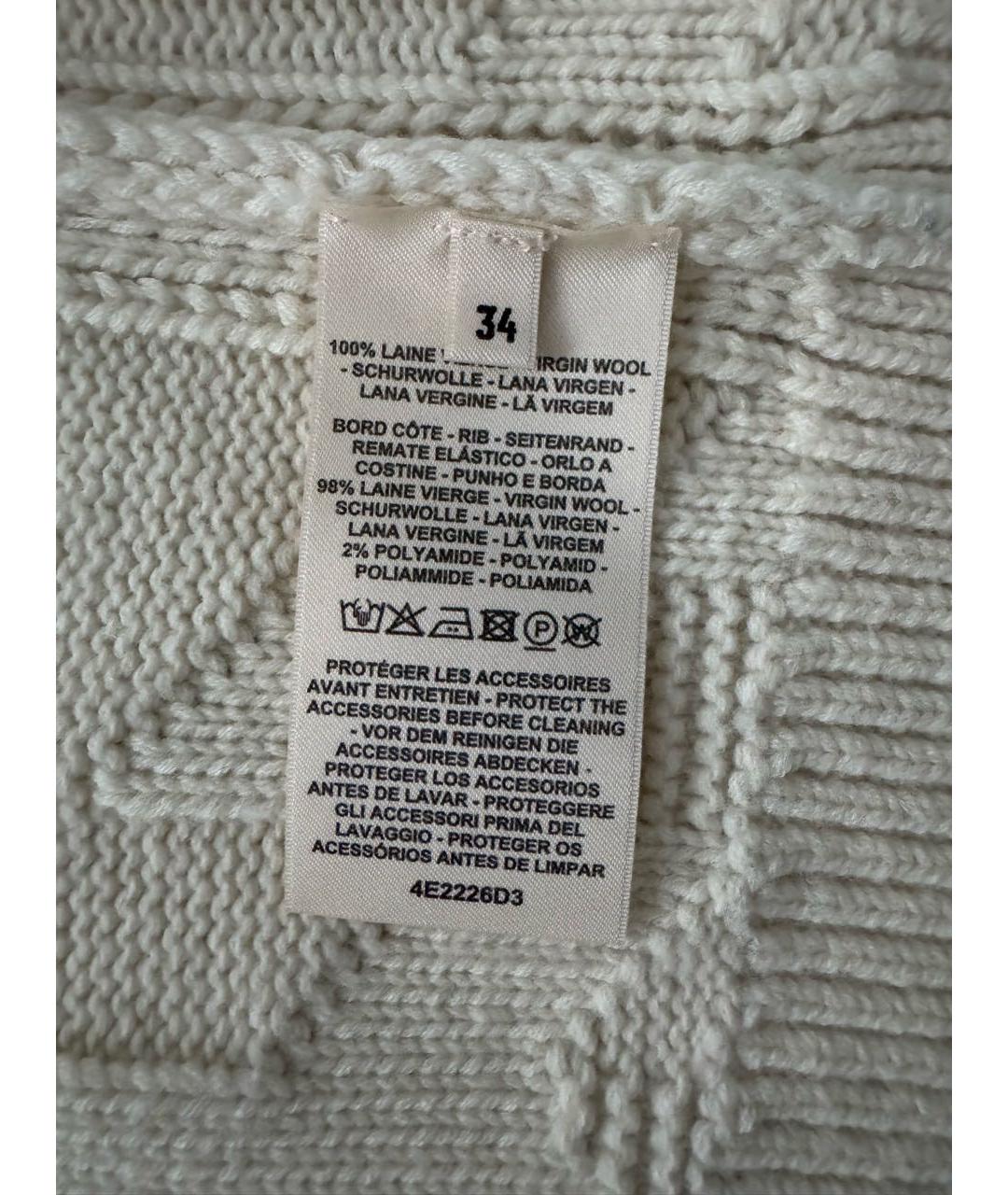 HERMES Бежевый кардиган, фото 5