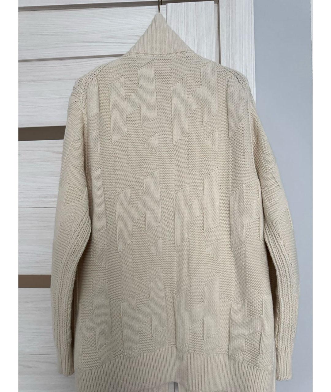 HERMES Бежевый кардиган, фото 2