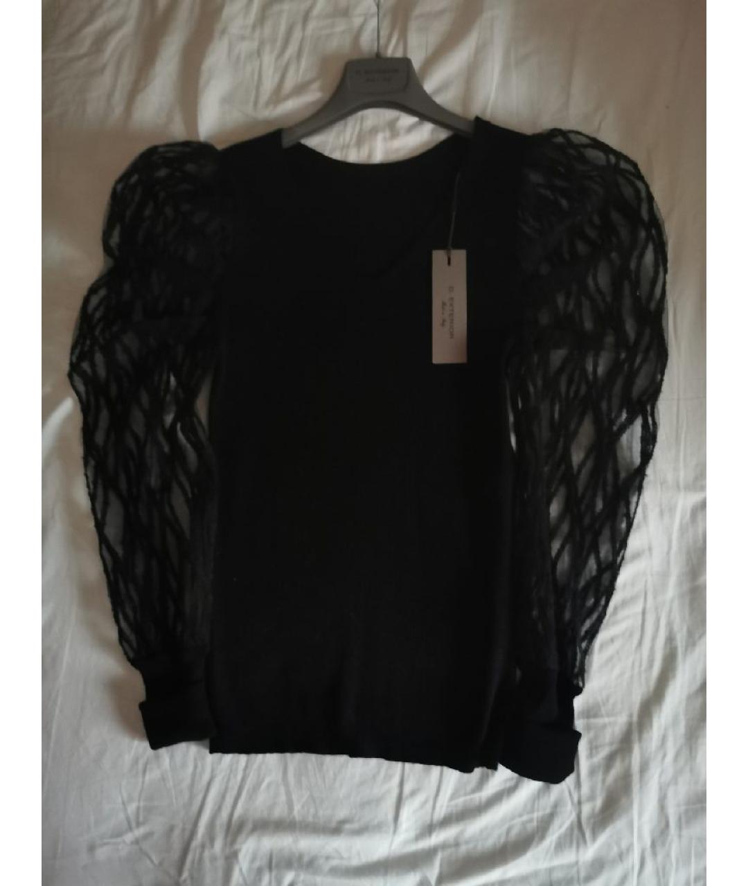 D.EXTERIOR Черный шерстяной джемпер / свитер, фото 5