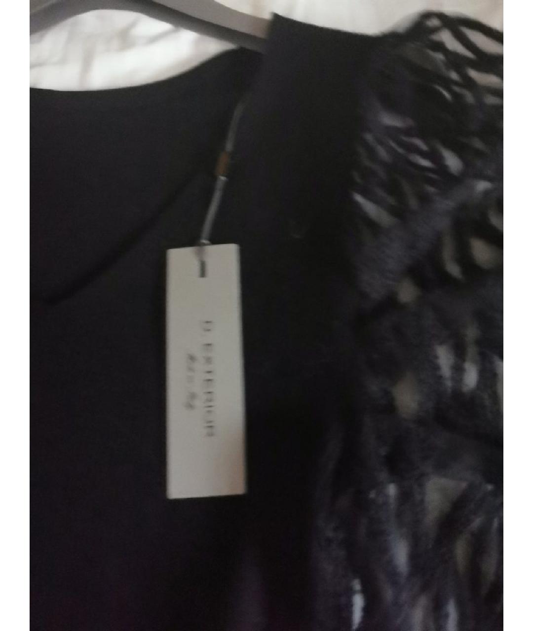 D.EXTERIOR Черный шерстяной джемпер / свитер, фото 4