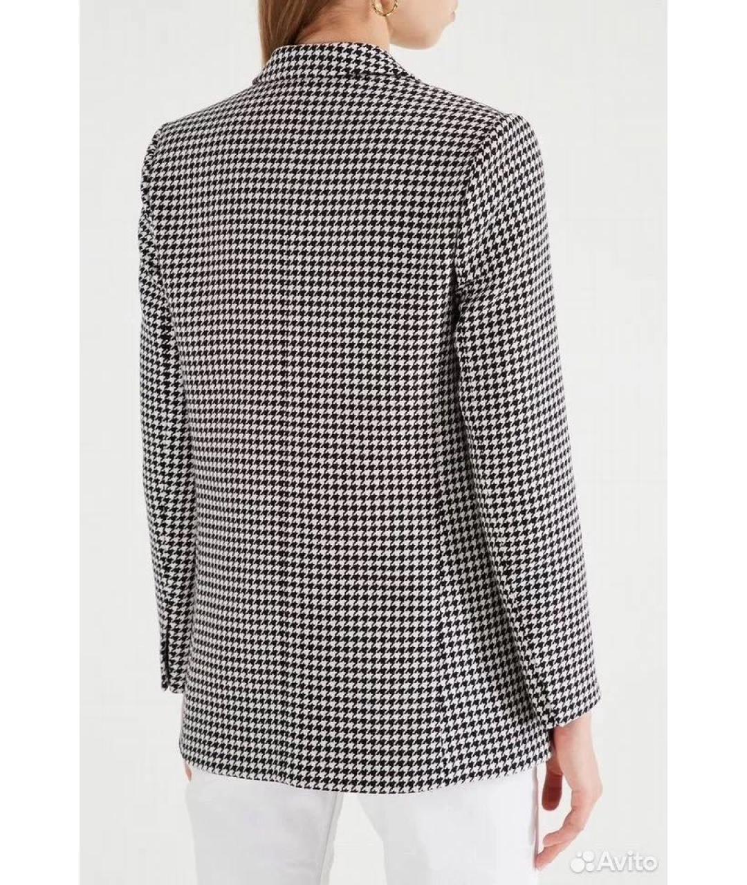 SANDRO Серый вискозный жакет/пиджак, фото 7