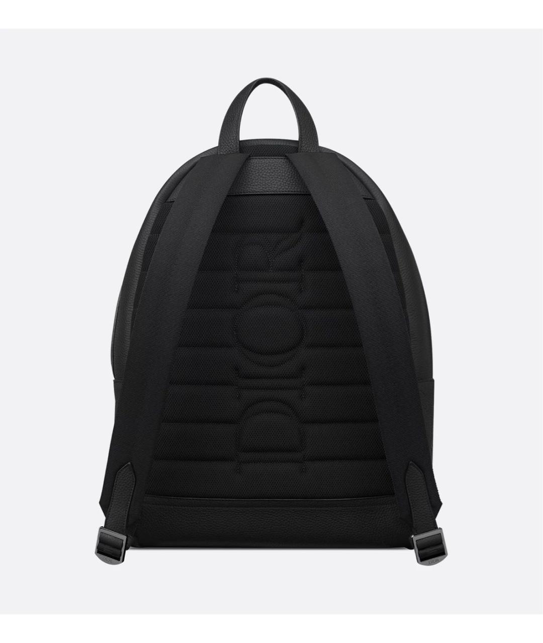 CHRISTIAN DIOR Черный кожаный рюкзак, фото 2