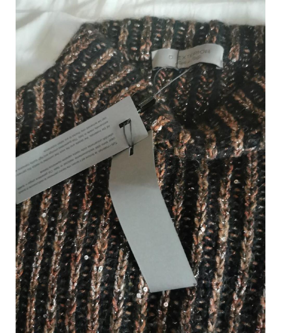 D.EXTERIOR Коричневый кашемировый джемпер / свитер, фото 3