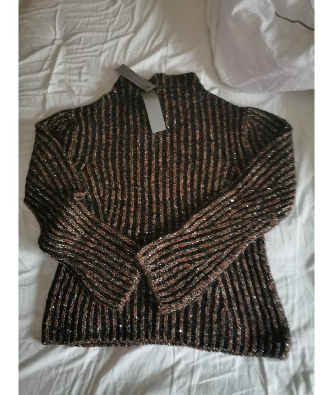 D.EXTERIOR Коричневый кашемировый джемпер / свитер, фото 2