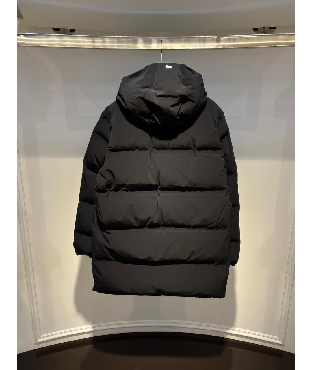 HERNO Черная полиамидовая куртка, фото 2