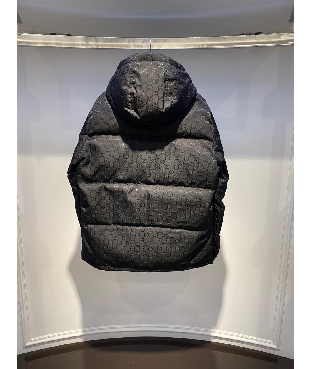 GUCCI Черный пуховик, фото 2