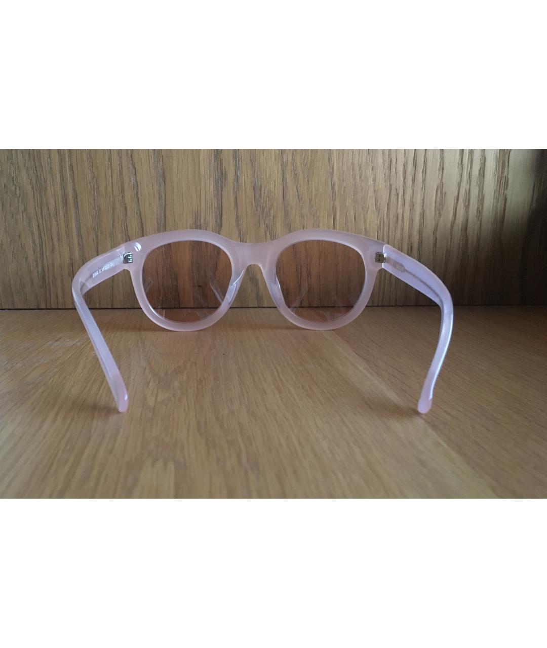 BALLY Розовые пластиковые солнцезащитные очки, фото 6