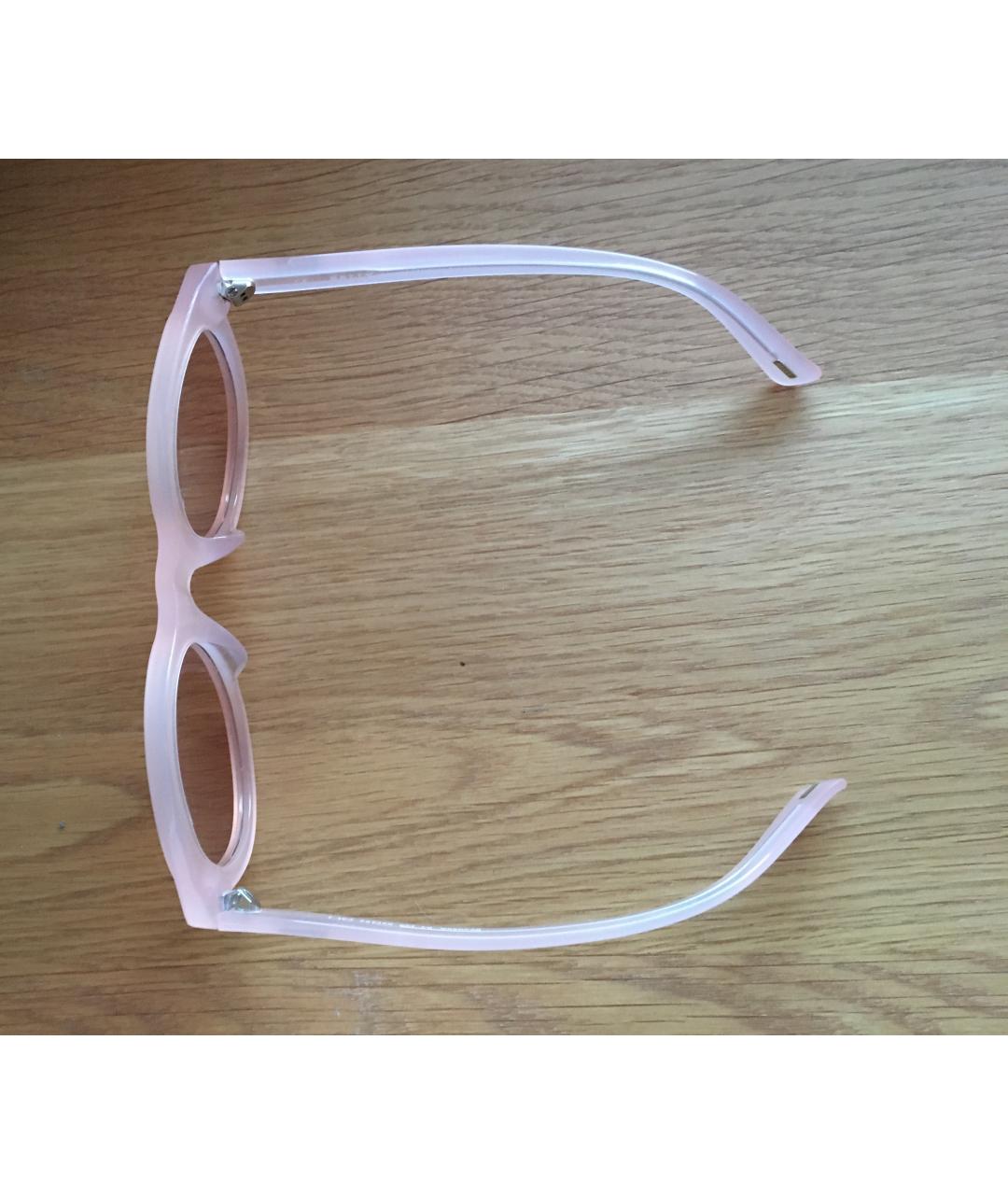 BALLY Розовые пластиковые солнцезащитные очки, фото 7