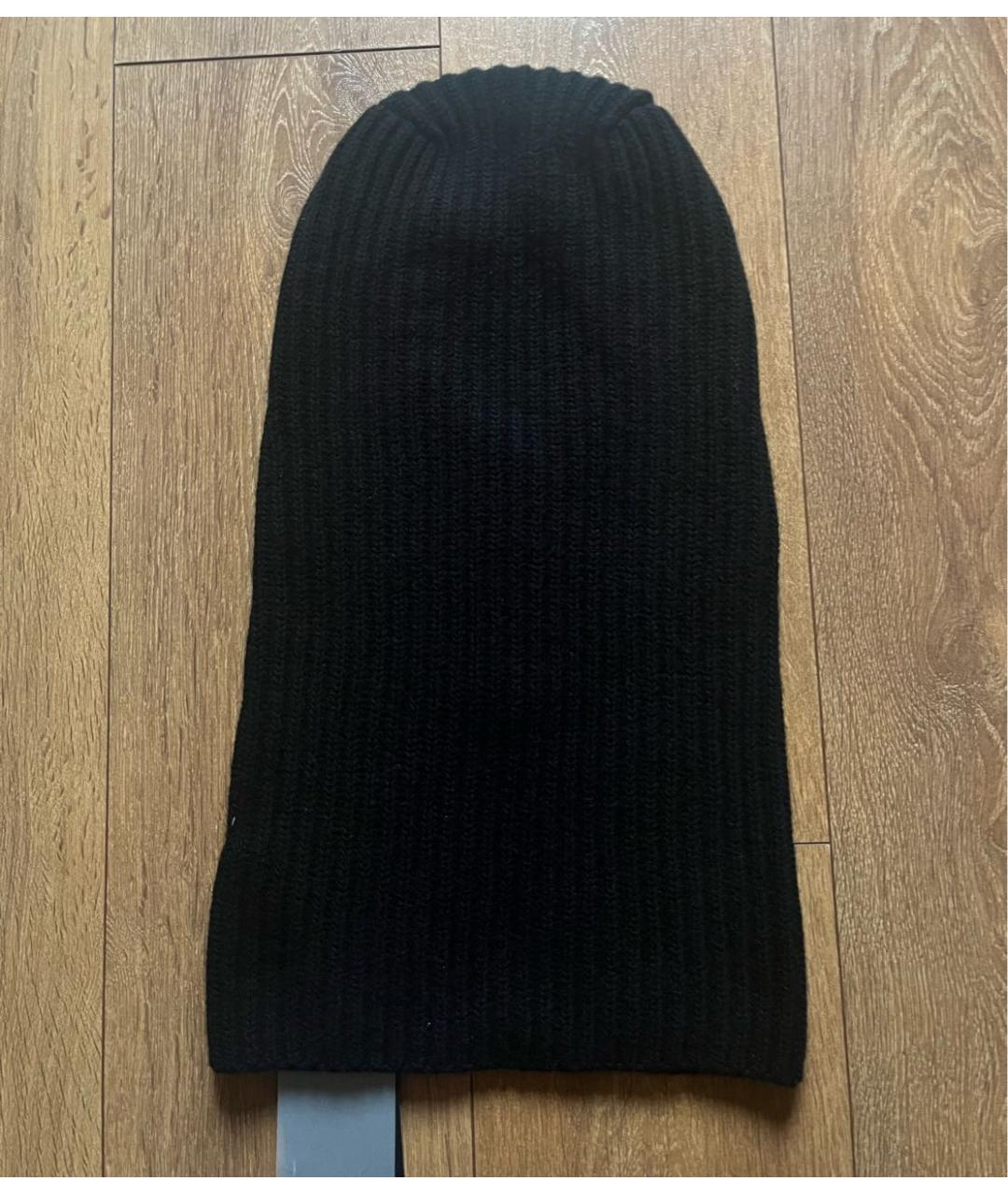 ISABEL BENENATO Черная кашемировая шапка, фото 8