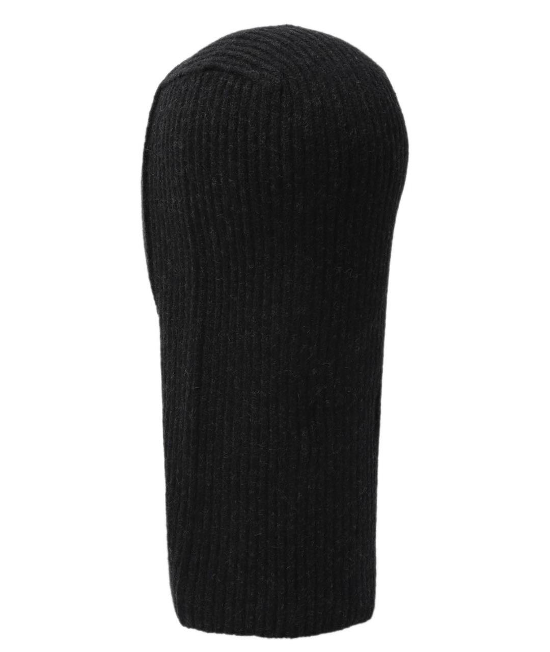 ISABEL BENENATO Черная кашемировая шапка, фото 2