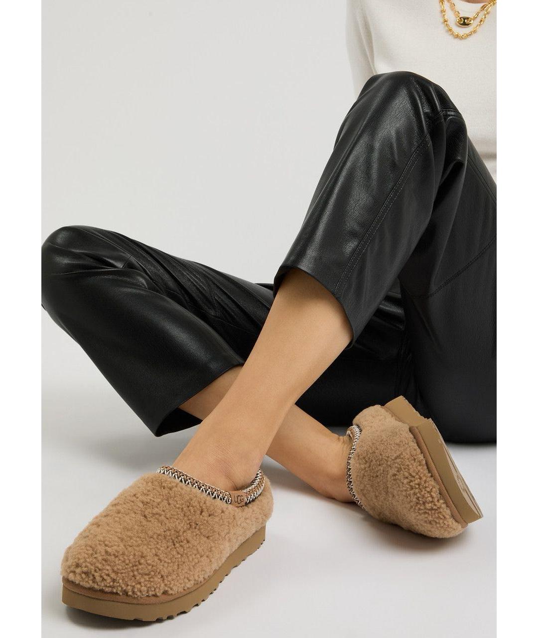 UGG AUSTRALIA Бежевые сабо, фото 5