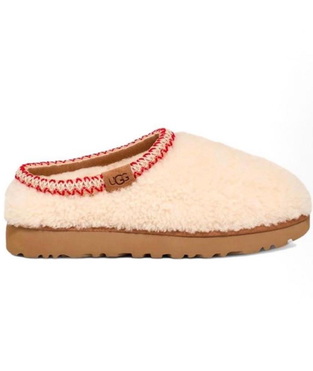 UGG AUSTRALIA Бежевые сабо, фото 9