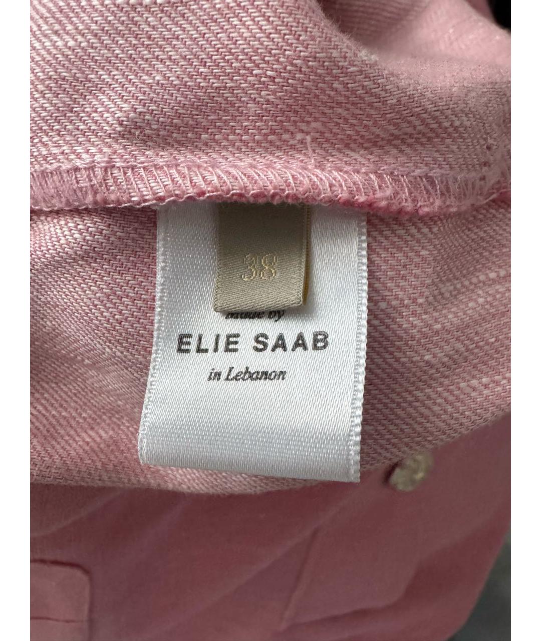 ELIE SAAB Розовый костюм с брюками, фото 8