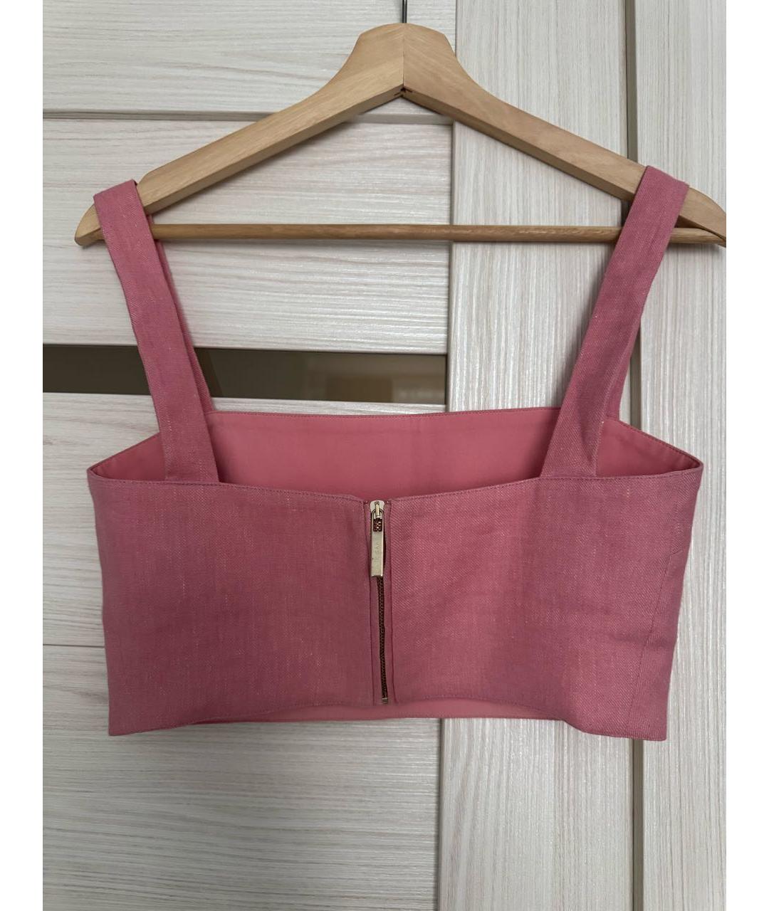 ELIE SAAB Розовый костюм с брюками, фото 6