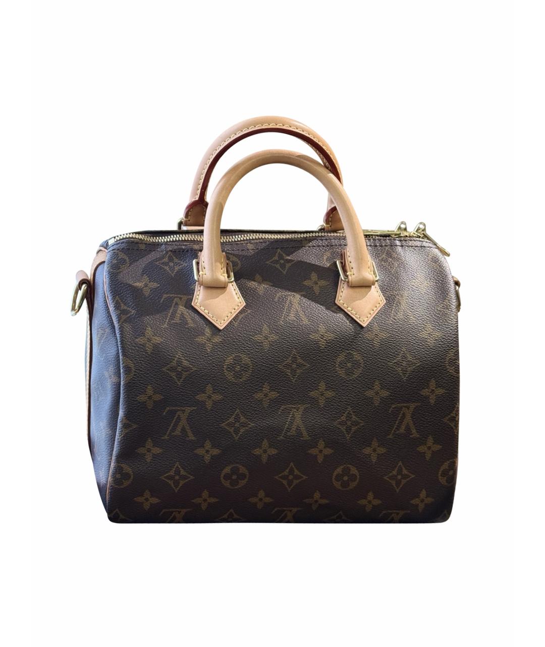 LOUIS VUITTON Коричневая сумка через плечо из искусственной кожи, фото 1