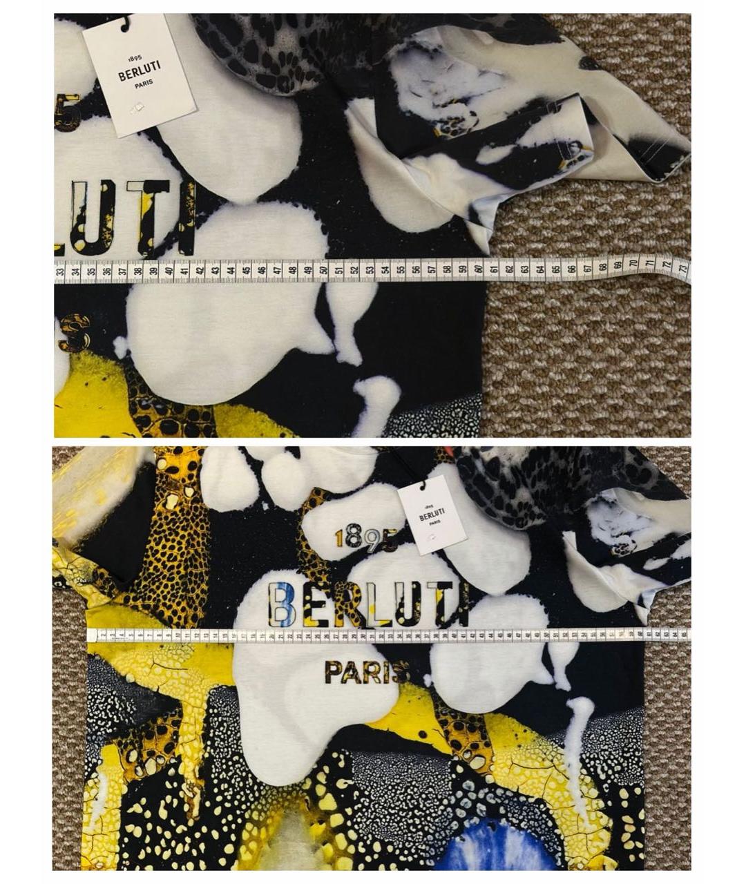 BERLUTI Мульти хлопковая футболка, фото 8