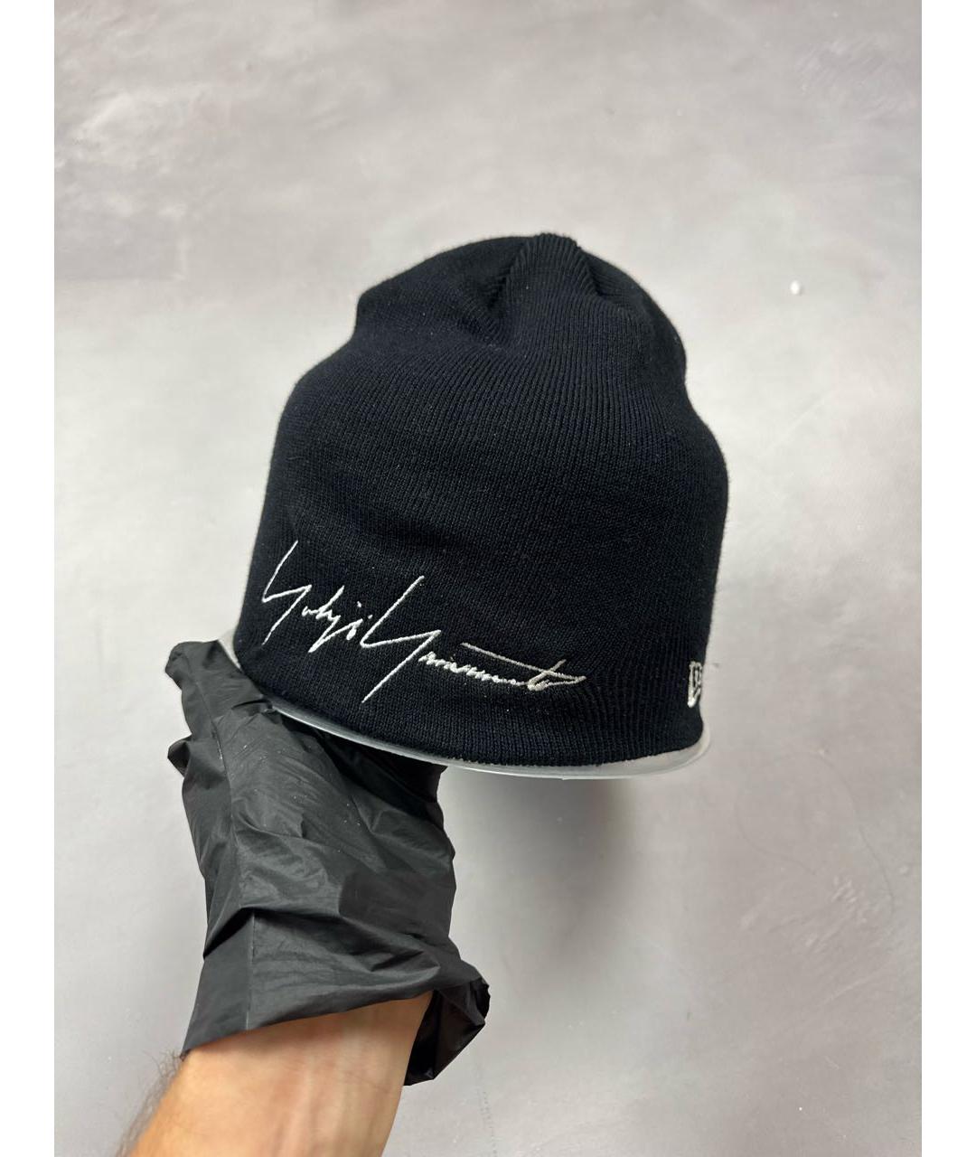 YOHJI YAMAMOTO Черная шапка, фото 2