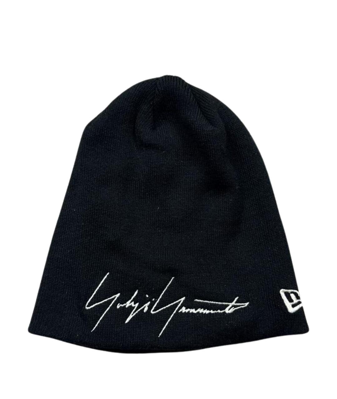 YOHJI YAMAMOTO Черная шапка, фото 1