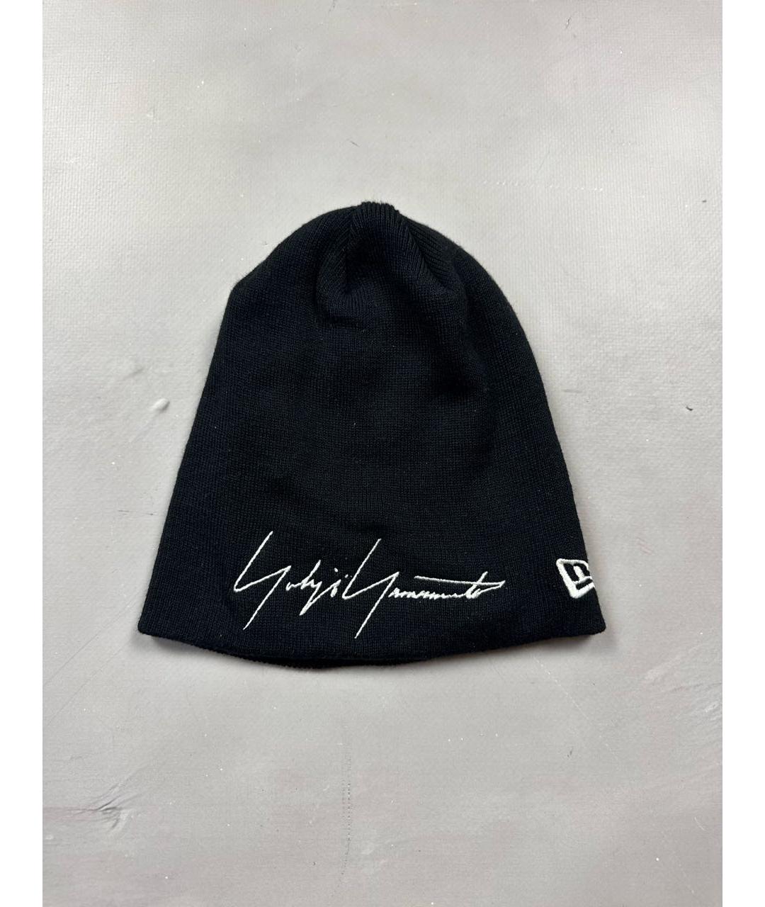 YOHJI YAMAMOTO Черная шапка, фото 9
