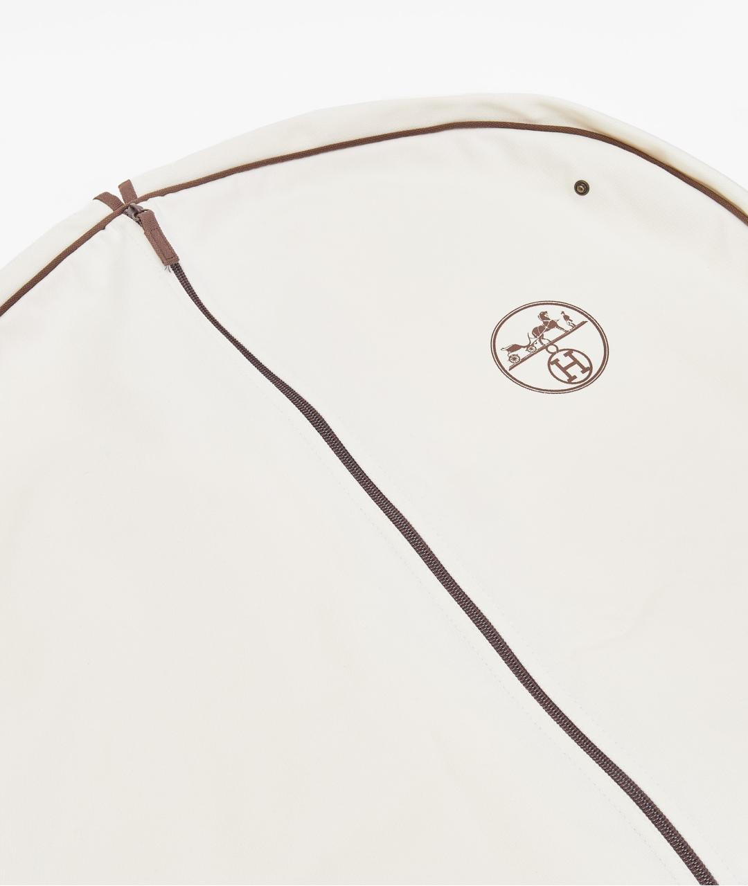 HERMES Бежевый шерстяной кардиган, фото 8