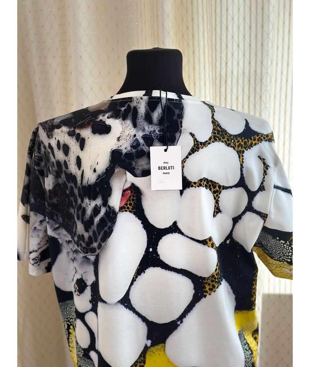 BERLUTI Мульти хлопковая футболка, фото 4