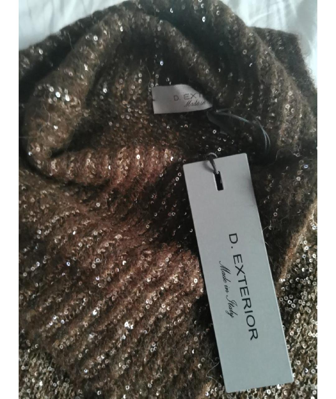 D.EXTERIOR Коричневая водолазка, фото 3