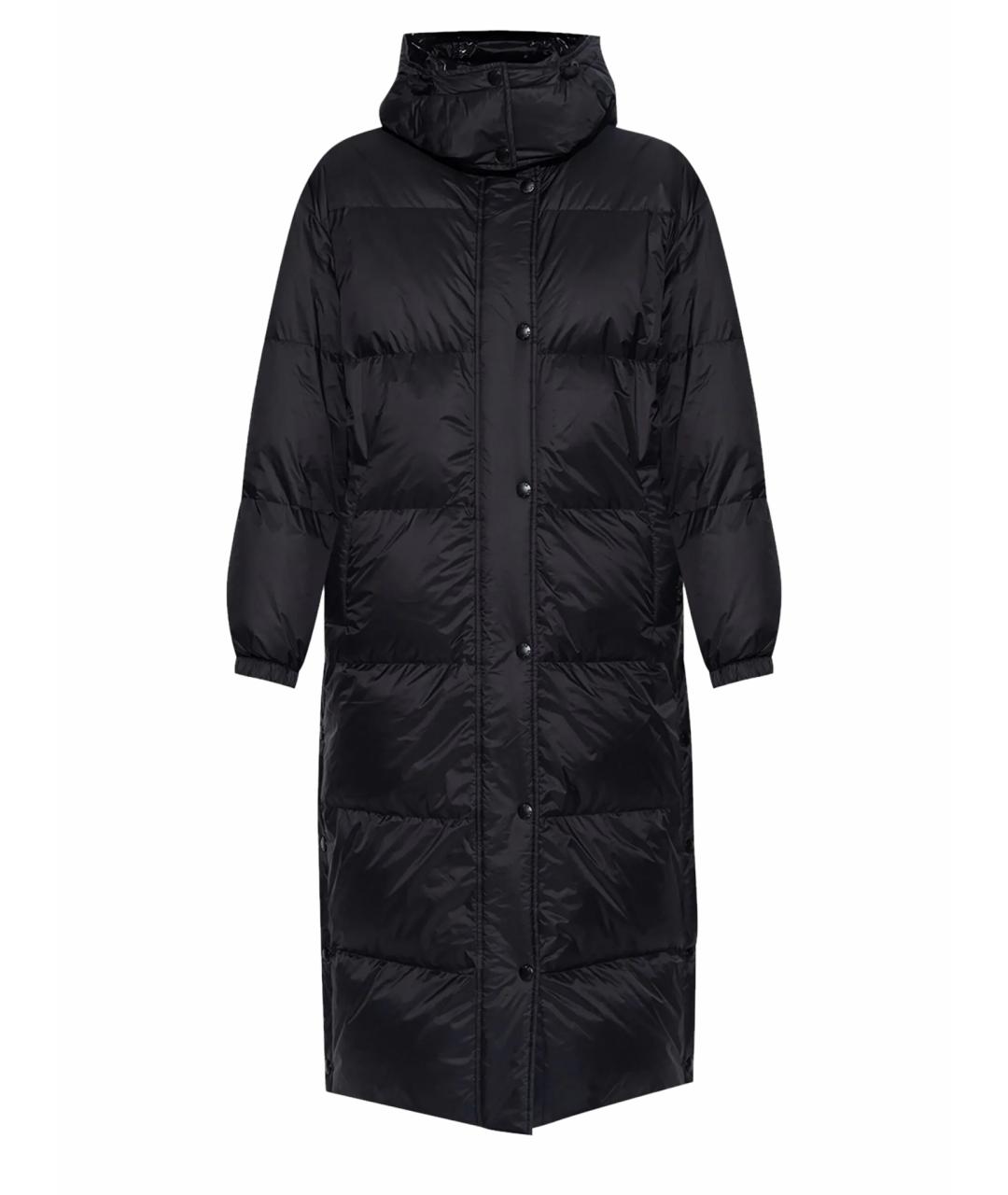 YVES SALOMON Черный полиэстеровый пуховик, фото 1