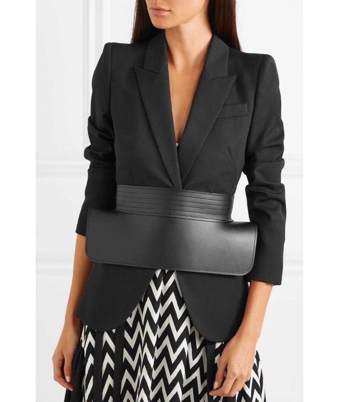 LOEWE Черный кожаный ремень, фото 5