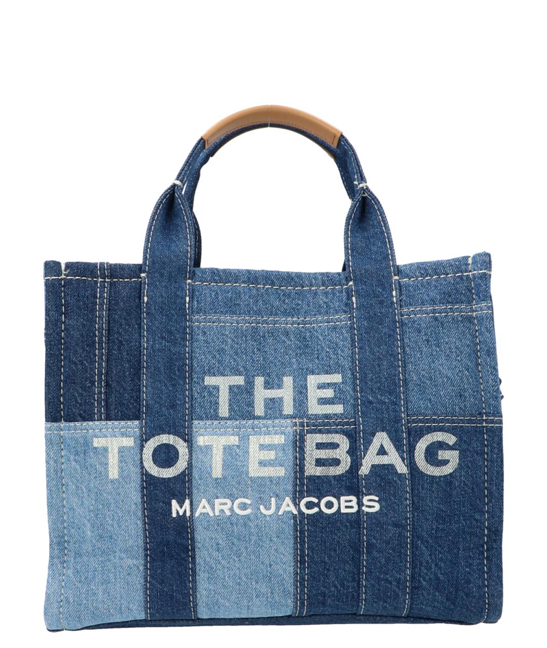 MARC JACOBS Синяя хлопковая сумка тоут, фото 1