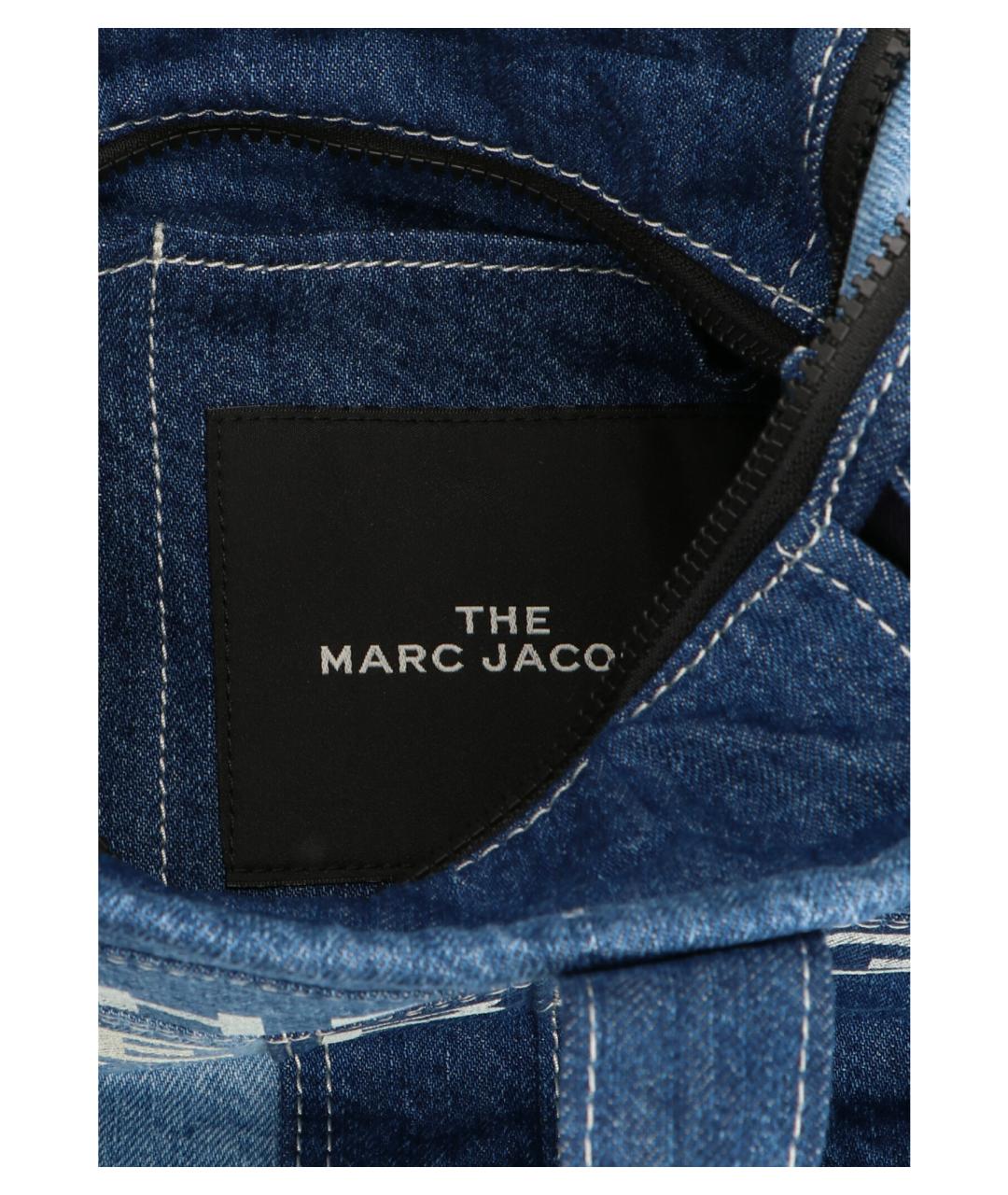 MARC JACOBS Синяя хлопковая сумка тоут, фото 3