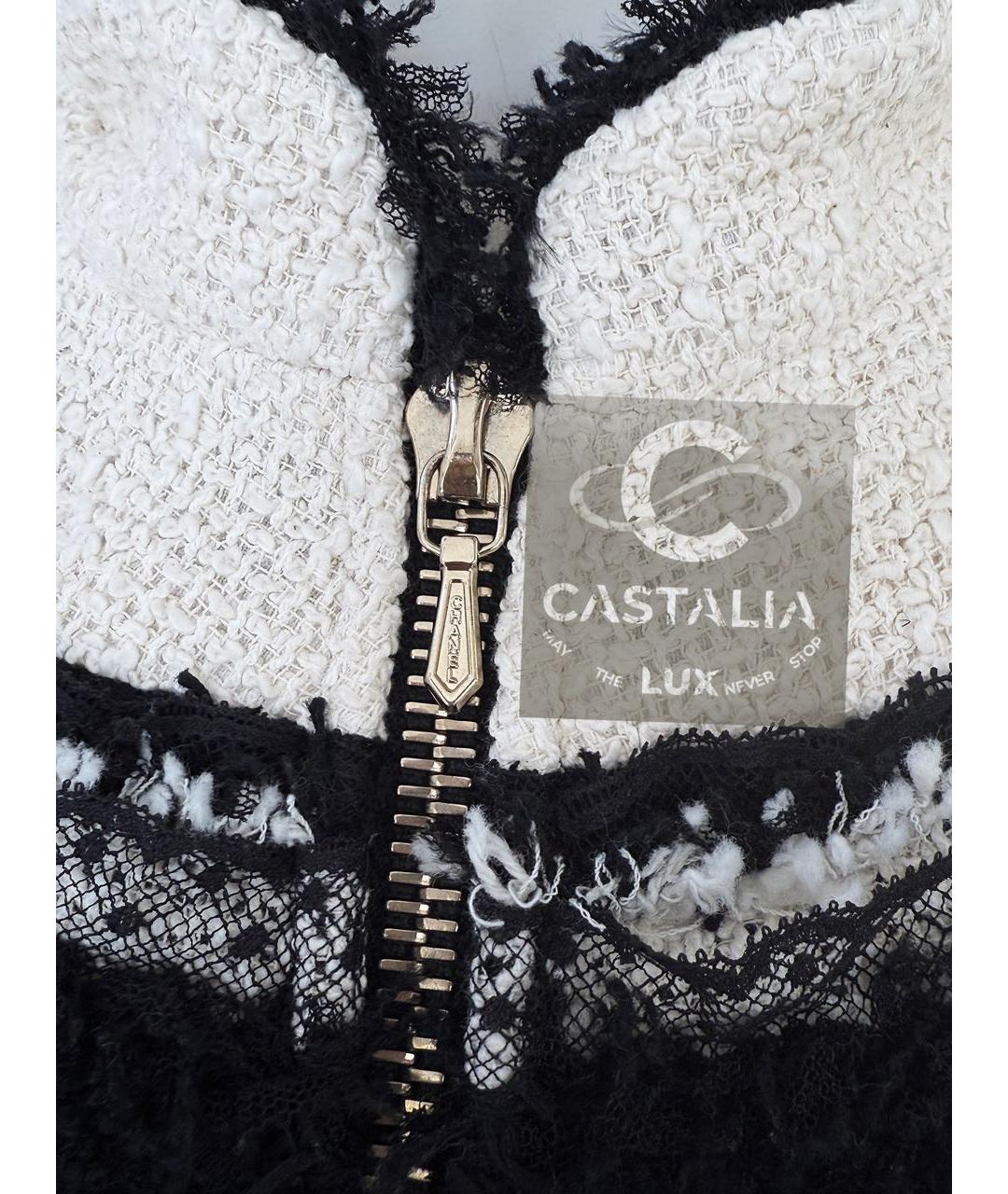 CHANEL Твидовый жакет/пиджак, фото 7