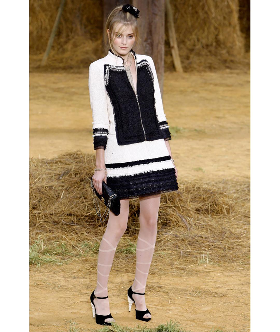 CHANEL Твидовый жакет/пиджак, фото 2