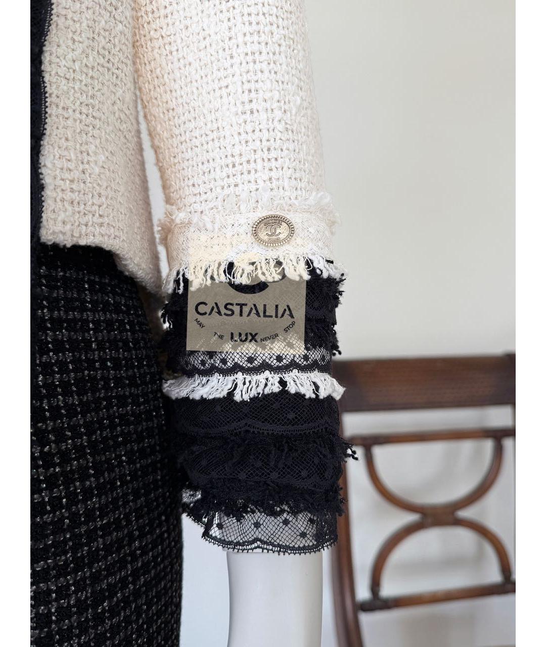 CHANEL Твидовый жакет/пиджак, фото 6