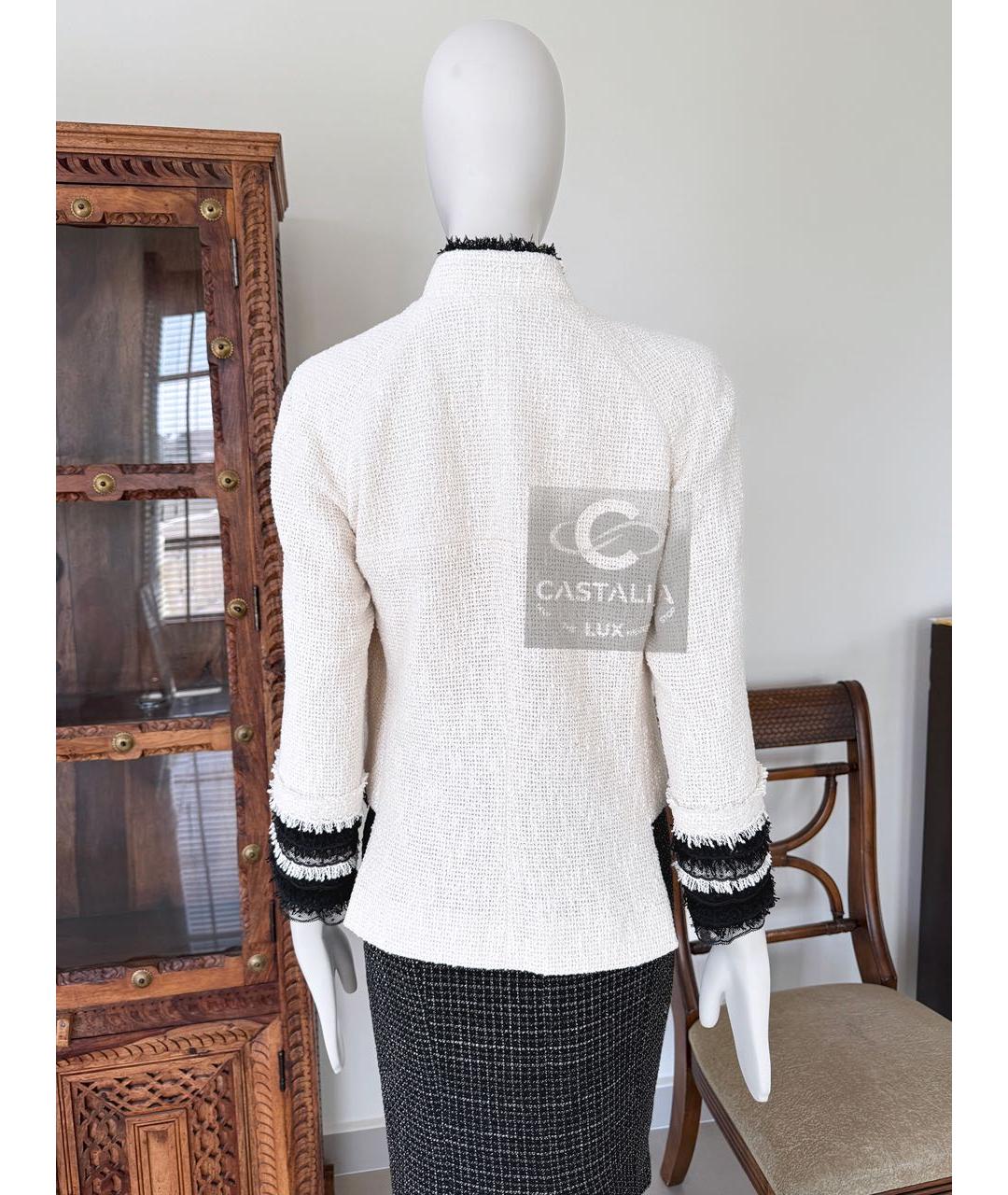 CHANEL Твидовый жакет/пиджак, фото 8