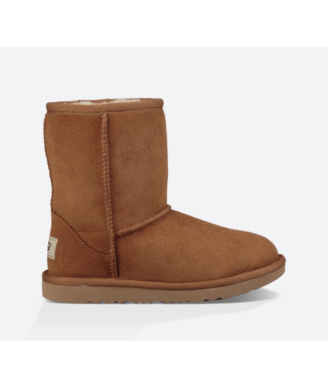 UGG AUSTRALIA Коричневые замшевые полусапоги, фото 8