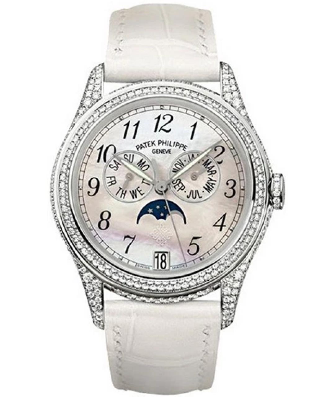 PATEK PHILIPPE Белые часы из белого золота, фото 1