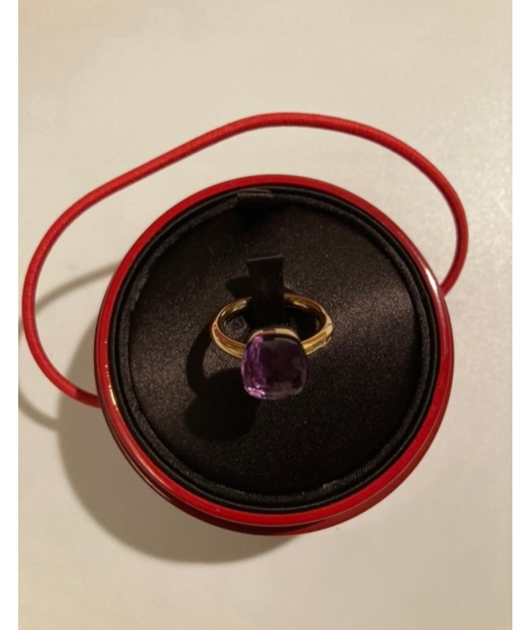 POMELLATO Фиолетовое кольцо из желтого золота, фото 5