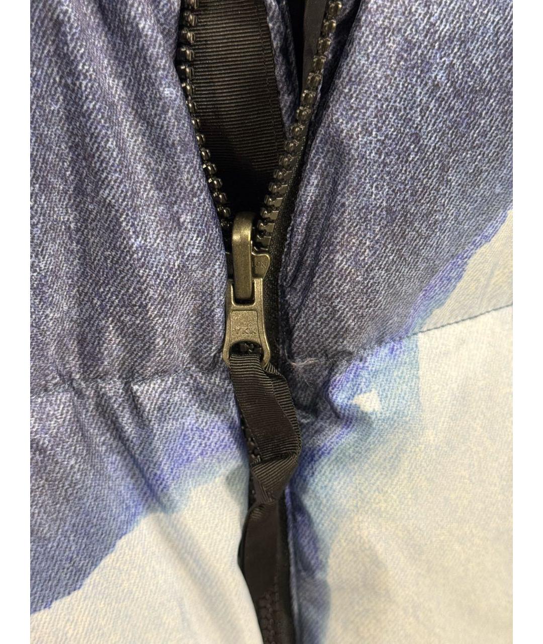 THE NORTH FACE Голубой полиэстеровый пуховик, фото 4