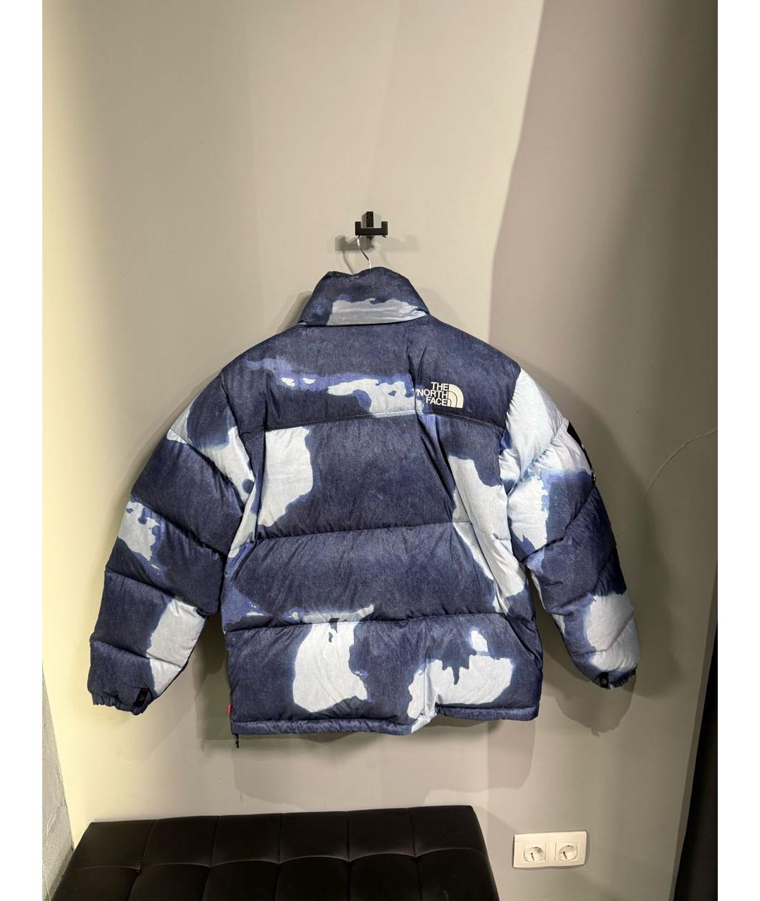 THE NORTH FACE Голубой полиэстеровый пуховик, фото 2