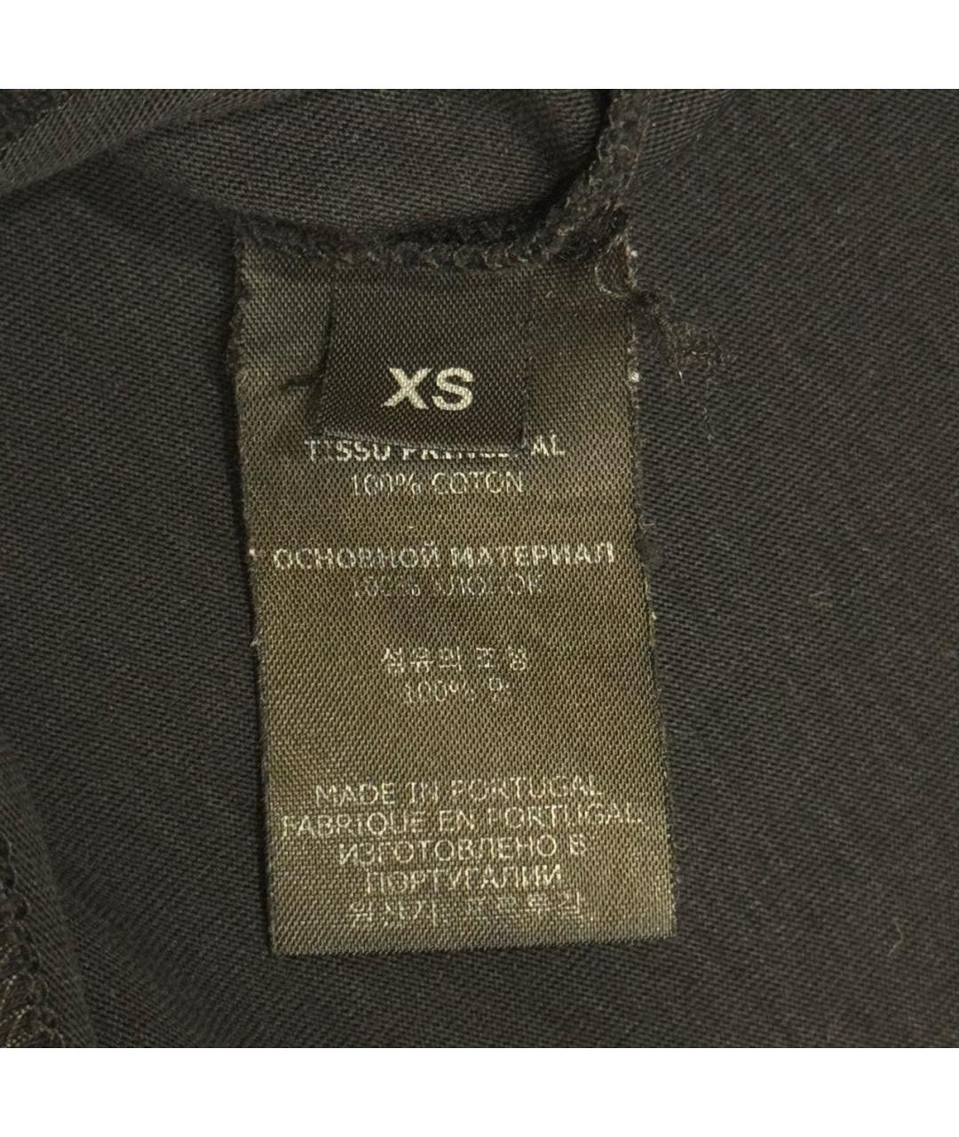 VETEMENTS Черная хлопковая футболка, фото 6