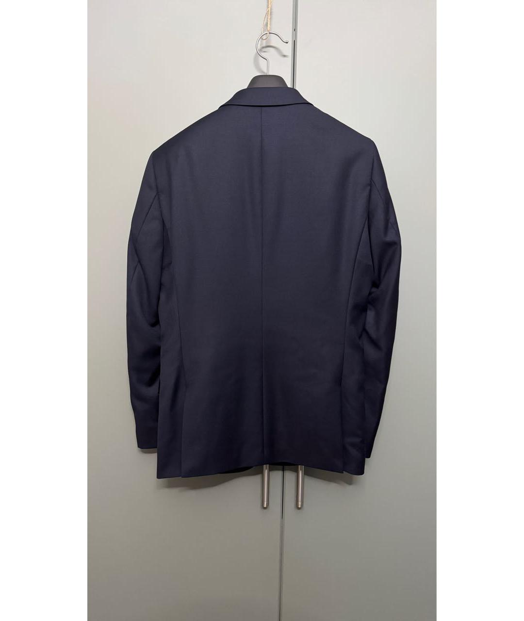 THE KOOPLES Темно-синий шерстяной пиджак, фото 2
