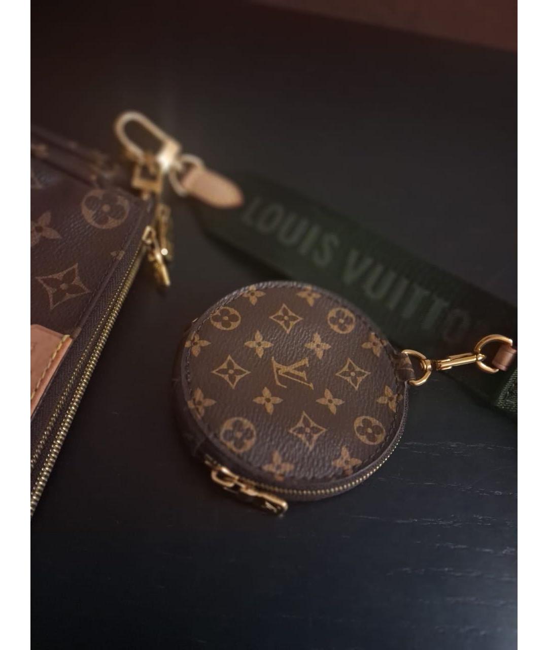LOUIS VUITTON Коричневая пляжная сумка, фото 3