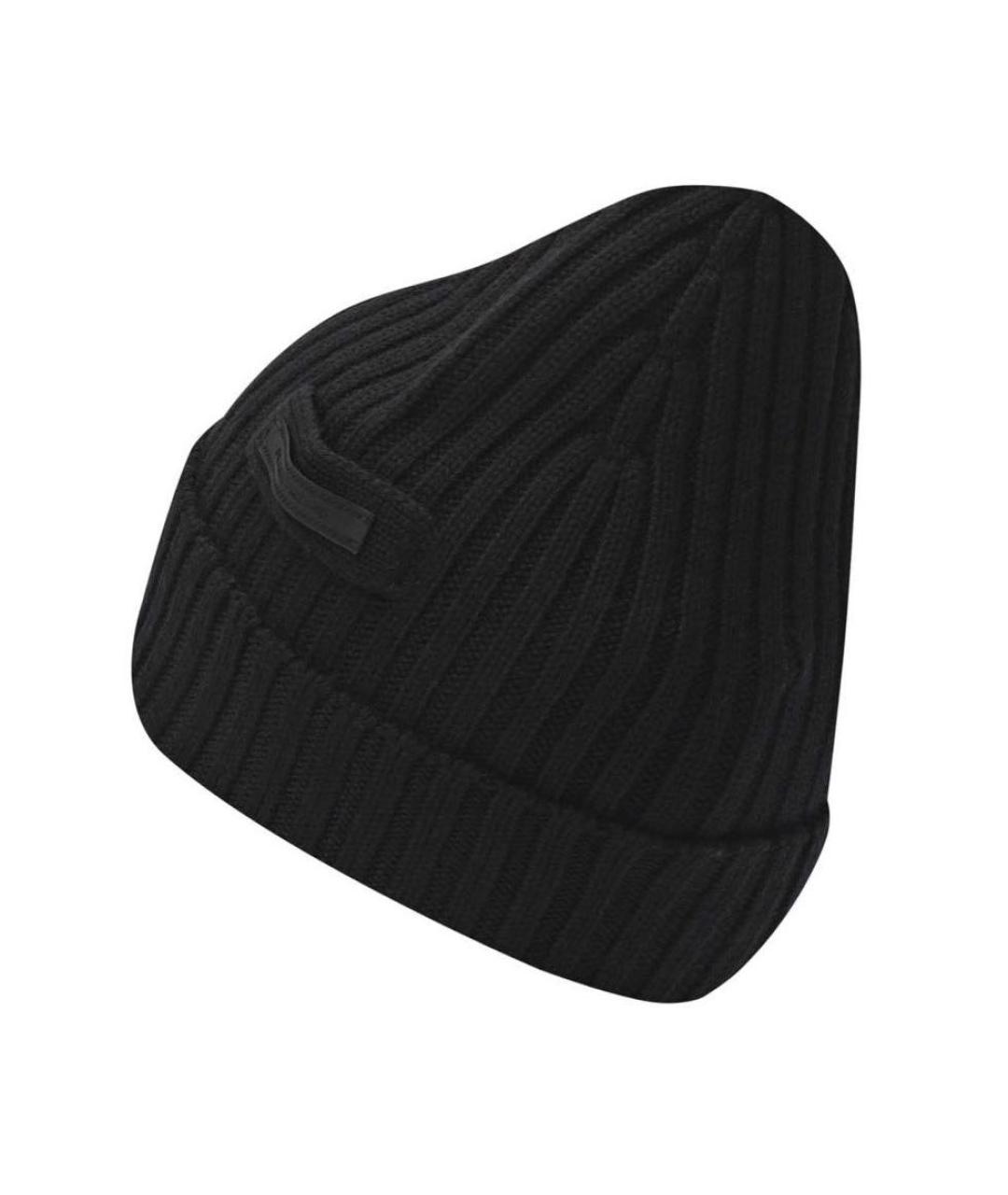 PRADA Антрацитовая шерстяная шапка, фото 1