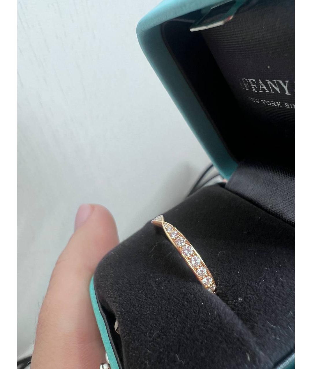TIFFANY&CO Желтое кольцо из розового золота, фото 5