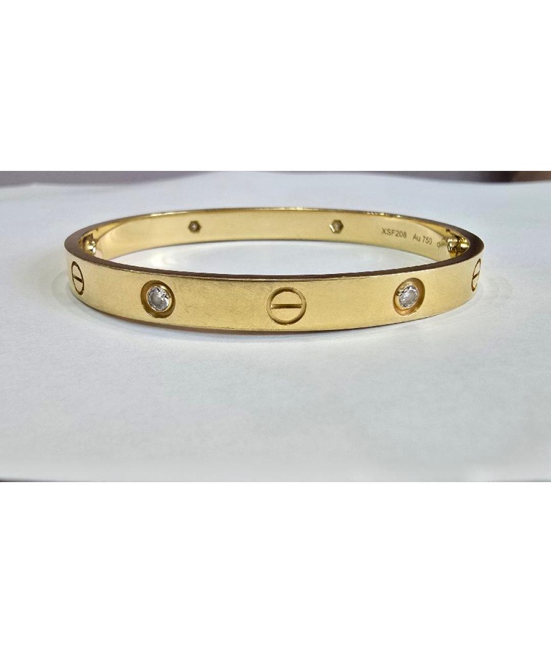 CARTIER Золотой браслет из желтого золота, фото 3